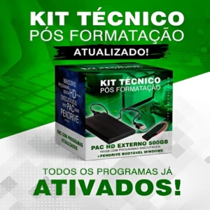 💻 Combo Formatação 7 Ferramentas Full