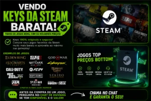 🎮 KEYS STEAM BARATAS | Jogos Originais com Preços Baixos 💰