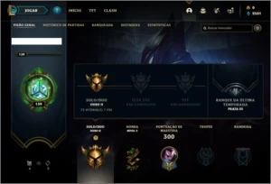Conta ouro 2 com 100 champs e 36 skins + 5 Espolios - League of Legends LOL