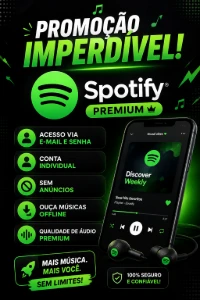 Spotify Premium - 30 Dias - Assinaturas e Premium