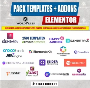 Pack Web Designer Worpress e Elementor Pro + pack lading pag - Others