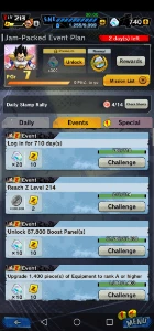 Dragon Ball Legends 700+ Dias