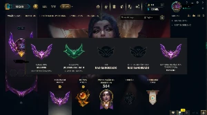 Conta mestre 60% wr 250pdl - League of Legends LOL