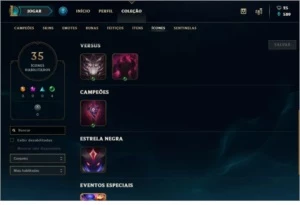 Conta Platina III - League of Legends LOL
