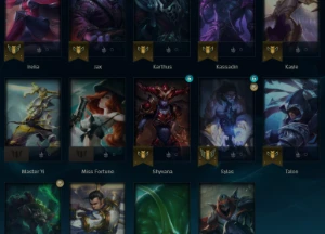 CONTA SMURF LOL PLATINA 1 MMR ALTO - League of Legends