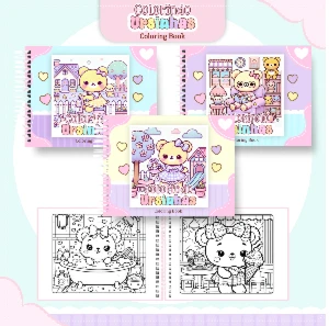 Arquivo Digital Livro de colorir Ursinhas Kawaii – PDF - eBooks