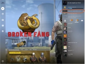 conta csgo nova ak2 braço direito! - Counter Strike