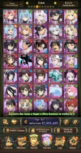 Conta End Game 17M Faz Tudo No Jogo - Seven Deadly Sins