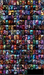 Conta LoL Platina 5. Todos os heróis e 235 skins + - League of Legends