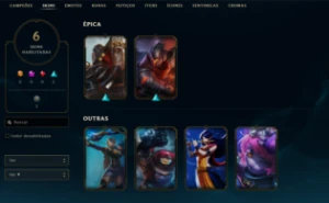 Conta League of Legends Full Acesso - 95 Champs e 6 Skins LOL