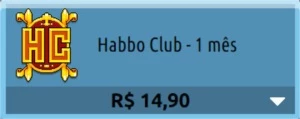 1 mês de Habbo Club | Habbo Hotel (BR)