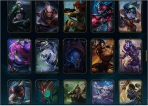 Conta lol s2, com skins da s2 e skins hextec - League of Legends