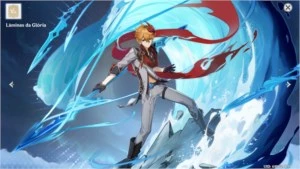 Conta AR46 com 2 armas lendárias, e 4 personagens  T5 - Genshin Impact