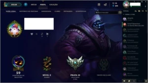 vendo conta lol - League of Legends