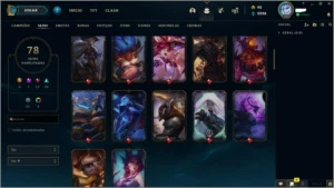 Conta League of legends - preço baixo. Passei faculdade. LOL