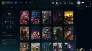 Conta League of legends - preço baixo. Passei faculdade. LOL