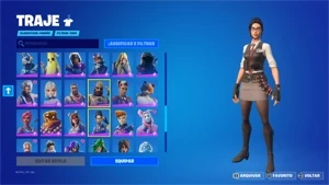 vendo conta com 93skins/tr0c0 com uma que tenha a heroina e+ - Fortnite