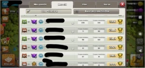 CLÃN NV16 ===== 36 VILAS===== - Clash of Clans
