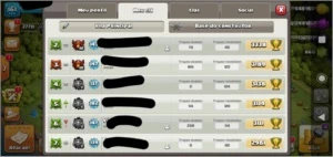 CLÃN NV16 ===== 36 VILAS===== - Clash of Clans