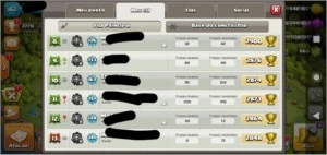 CLÃN NV16 ===== 36 VILAS===== - Clash of Clans