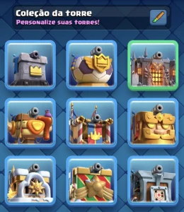 conta clash royale 14.000 troféus, 17 evos, 1 ano de jogo