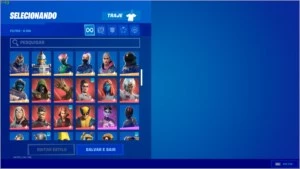 Vendo conta fortnite 151 skins (56 compradas ou exclusivas)