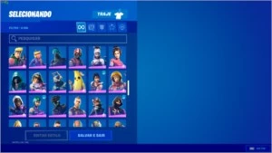 Vendo conta fortnite 151 skins (56 compradas ou exclusivas)