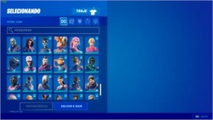 Vendo conta fortnite 151 skins (56 compradas ou exclusivas)
