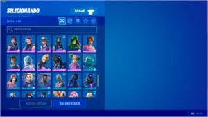 Vendo conta fortnite 151 skins (56 compradas ou exclusivas)