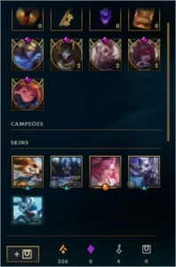 Conta Smurf D4 S20 e S21 Sem elo - League of Legends LOL