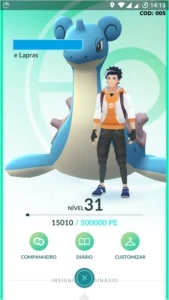 Conta Pokémon Go Lv 31 Sem Time - Master Shiny