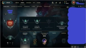 Conta lol Platina 4 - League of Legends