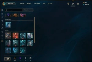 Conta lol Platina 4 - League of Legends