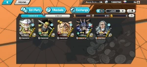 One Piece Bounty Rush com vários Ex e BF LV 100 - Outros