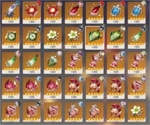 Genshin AR 57/Quase todos perso 5*/9350 primogens/50+desejos - Genshin Impact