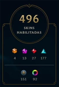 CONTA GRAO MESTRE LOL - League of Legends