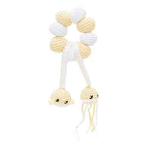 Chocalho Amigurumi Oceano - Artesanato e Personalizados