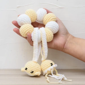 Chocalho Amigurumi Oceano - Artesanato e Personalizados