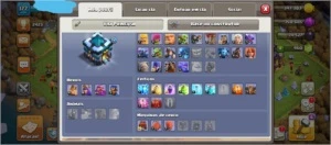 Conta de clash of clans + brawl starts vinculada