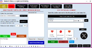 TwitBot Pro 2.3.5 - Com chave de registro - Redes Sociais