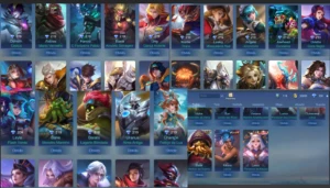 Conta Mobile Legends Com 159 Skins E 900 Diamantes