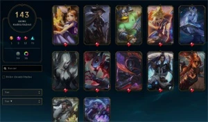 Conta lol LVL 485 Gold IV - League of Legends