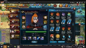 Conta De Naruto Online Full Meta - 600K De Força Com Pain