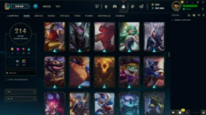 ⭐Conta LOL LVL 438 |Full Campeões| 214 Skins |Prata 2| 2015⭐ - League of Legends