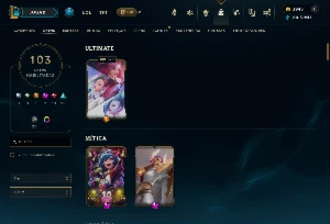 Conta LOL 3945 RP - 103 skins