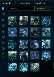 Conta LOL 3945 RP - 103 skins - League of Legends