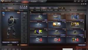 Conta com Cyborg Indigo, KD 2.0, Item troca de nome e 11k ZP - Crossfire
