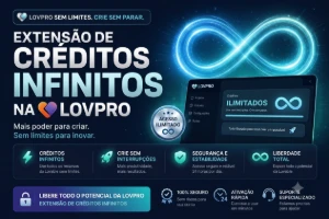 Lovable - Extensão Ilimitada/Congela Creditos - 30 Dias - Inteligência Artificial