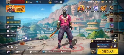 CONTA RARA FF primeiro mestre + passe - Free Fire