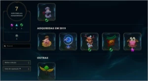 Conta lol Platina 2 19 skins alguns champs - League of Legends